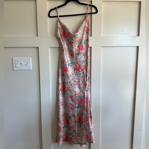 Pink Floral Slip Dress Paper Heart